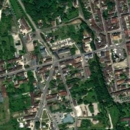 Vue satellite de Aire de camping-car à Montholon à Montholon