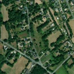 Vue satellite de Camping de Menez Lanveur à Plomelin