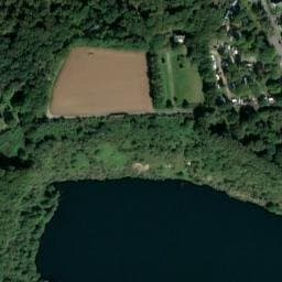 Vue satellite de Camping de l'Orée du Bois à Quistinic