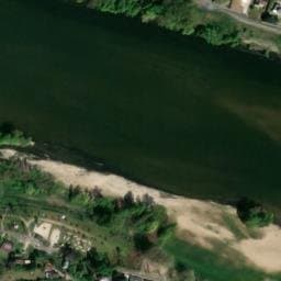 Vue satellite de Camping de l'Isle des Moulins à Jargeau