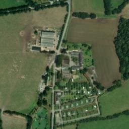 Vue satellite de Camping de Leanou à Fouesnant