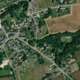 Vue satellite de Aire de camping-car à Saint-Servant à Saint-Servant