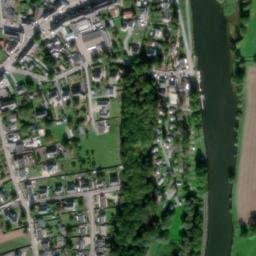 Vue satellite de Camping Domaine du Roc à Val d'Oust