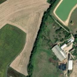 Vue satellite de Le Moulin Rose à Montereau