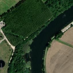 Vue satellite de L'escale de Gurgy à Appoigny