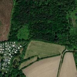 Vue satellite de Camping de Lanven à Tréguennec