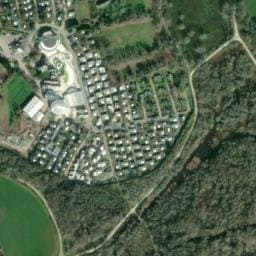 Vue satellite de L'Atlantique à Fouesnant