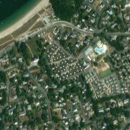 Vue satellite de Aire de camping-car à Concarneau (2) à Concarneau