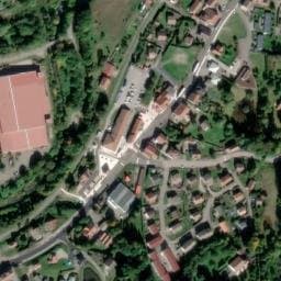 Vue satellite de Aire De Stationnement Camping-car À Saint-maurice-sur-moselle à Bussang