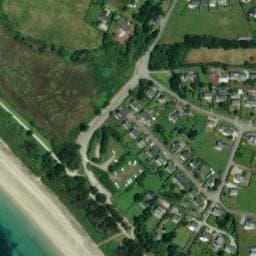 Vue satellite de Aire de Fouesnant-les-Glénan à Fouesnant