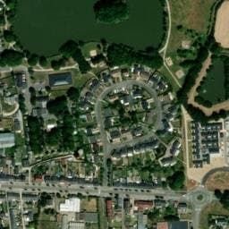 Vue satellite de Aire de service Craon à Craon