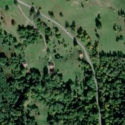 Vue satellite de Parking bus Auberge du Ballon d'Alsace à Saint-Maurice-sur-Moselle