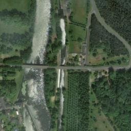 Vue satellite de Camping municipal à Avoise