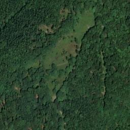 Vue satellite de Abri St Hubert à Mitzach