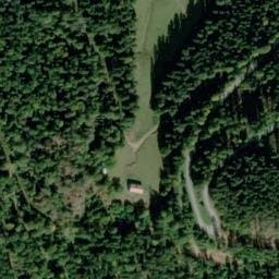 Vue satellite de Refuge du Plain du Canon à Saint-Maurice-sur-Moselle