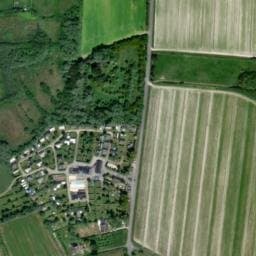 Vue satellite de Camping Sites et Paysages La Torche à Plomeur