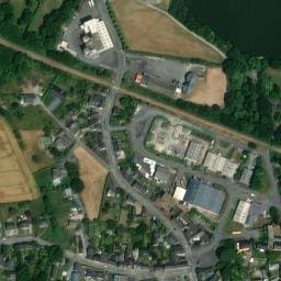 Vue satellite de Aire de camping-car à Forges-la-Forêt à Forges-la-Forêt