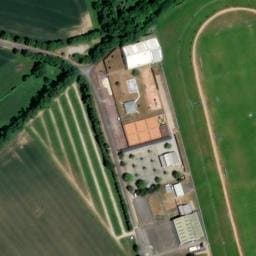 Vue satellite de Aire de stationnement : Allée du Québec à Sablé-sur-Sarthe à Sablé-sur-Sarthe