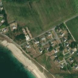 Vue satellite de Aire de Kerlaëron à Concarneau