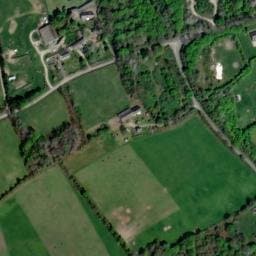 Vue satellite de Camping à Pont-Aven à Pont-Aven
