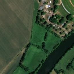 Vue satellite de Camping municipal de l'Hippodrome à Sablé-sur-Sarthe
