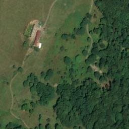 Vue satellite de Ferme-auberge Gsang à Moosch