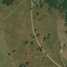 Vue satellite de Ferme-auberge du Thannerhubel à Bourbach-le-Haut