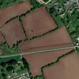 Vue satellite de Les Genêts à Pont-Aven