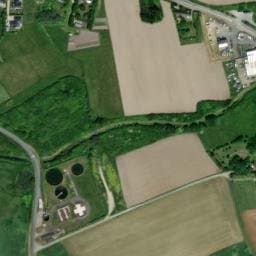 Vue satellite de Aire de services - Rue du Pont Névez à Guilvinec
