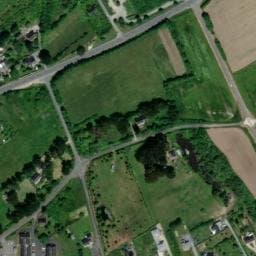 Vue satellite de Aire de Ménez Gad à Guilvinec