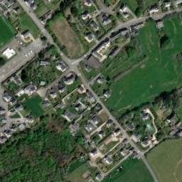 Vue satellite de Aire de camping-car à Pont-Aven à Pont-Aven