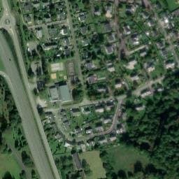 Vue satellite de Aire de camping-car à Locminé à Locminé