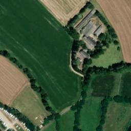Vue satellite de Aire de stationnement de l'écluse (Malestroit) à Missiriac
