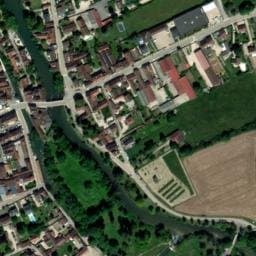 Vue satellite de Camping de mon Village - Chablis à Chablis