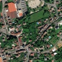 Vue satellite de Aire de camping-car de Luxeuil-les-Bains à Luxeuil-les-Bains