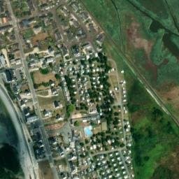 Vue satellite de Camping de la Joie à Guilvinec