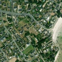 Vue satellite de Camping des Mouettes à Guilvinec