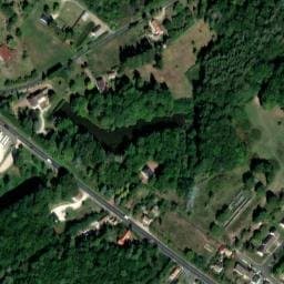 Vue satellite de Aire Camping-car Les Bordes à Les Bordes