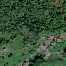 Vue satellite de Camping de Miellin à Servance-Miellin