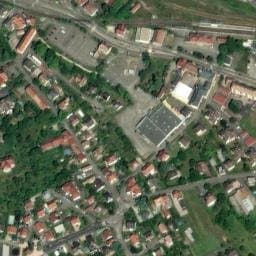 Vue satellite de Parking Centre (Rue du Général De Gaulle) à Thann