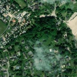 Vue satellite de Côté Ô Port Manec'h à Riec-sur-Bélon