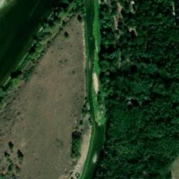 Vue satellite de Camping Le Port à Germigny-des-Prés