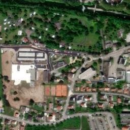 Vue satellite de Camping Les Cigognes à Cernay