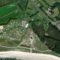 Vue satellite de Camping municipal de Toul ar Ster à Guilvinec