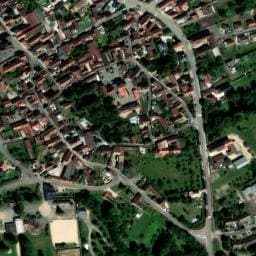 Vue satellite de La Gravière du Moulin à Lézinnes