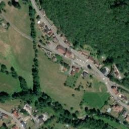 Vue satellite de Parking bus Maison de Pays à Kirchberg