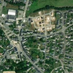 Vue satellite de Aire Clohars-Carnoët à Riec-sur-Bélon