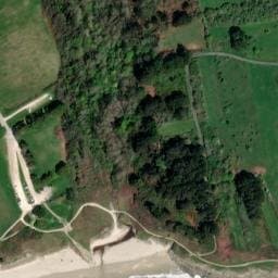 Vue satellite de Aire de camping-car à Pont-Aven (2) à Pont-Aven