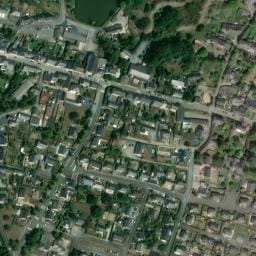 Vue satellite de Aire de service et stationnement Renazé à Renazé