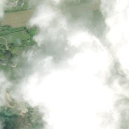 Vue satellite de Camping de l'Île Percée à Riec-sur-Bélon